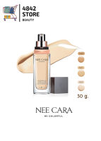 NEE CARA WATERPROOF ULTRA COVER LIQUID FOUNDATION N589 นีคาร่า รองพื้น กันน้ำ ครีมรองพื้น