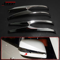 Chrome ABS Door Rear View Side Mirror Rearview Strip Cover Trim For LEXUS LX 570 LX570 2012- GX460 2010-2020 Car Accessories