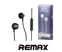 REMAX RM-711 3.5mm Smalltalk In-ear Wired Control Headset Build-in Mic ชุดหูฟังอินเอียร์  3.5 มม เตอริโอ