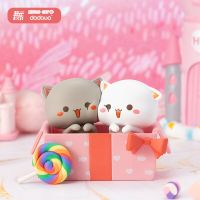 Mitao Cat Kawaii ของเล่นกล่องทึบของเล่นน่ารักแมวโชคดี Action Figure Anime รูปสัตว์เครื่องประดับเด็กของขวัญวันเกิด