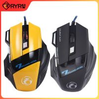 ZZOOI RYRA X7 Gaming Mouse 7 Keys Optical USB Wired Mice 5500/3200DPI LED  Colorful Light Gaming Mouse For PC WOW CS LOL Accessories