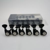 HR-Kerrey Guitar Machine Heads /Upgraded version Locking String Tuning Key Pegs Tuners for LP, SG, TL Style Electric Guitars Black