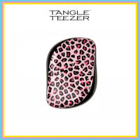 TANGLE TEEZER COMPACT STYLER  PINK LEOPARD