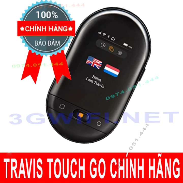Máy Phiên Dịch Travis Touch Go 2020 155 Ngôn ngữ hỗ trợ Esim - Bản mới nhất
