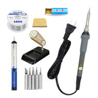 Household temperature adjustable EU electric soldering iron 220V welding repair electrical circuit board set US 110V solder