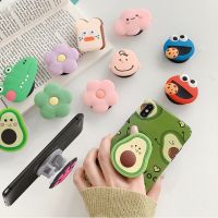 NEW Cartoon Round Universal Mobile Phone Ring Holder Gasbag fold Stand Bracket Mount For iPhone XR Samsung Huawei Xiaomi Ring Grip