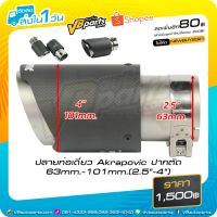 ส่งทันที ปลายท่อ Akrapovic ปากตัด