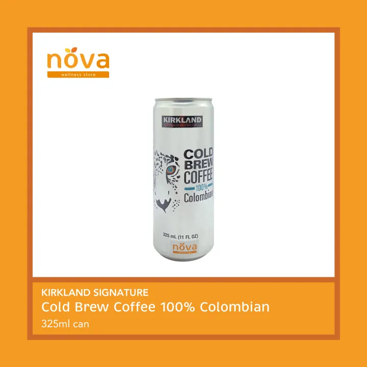 Kirkland Signature Cold Brew Coffee 100 Colombian 325ml (can) Lazada PH