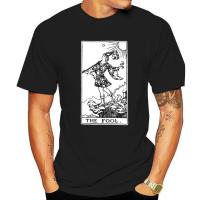 The Fool Tarot Card Major Arcana tune Telling Occult Mens T Shirts Unique Tees Fitness T-Shirt Cotton Unique