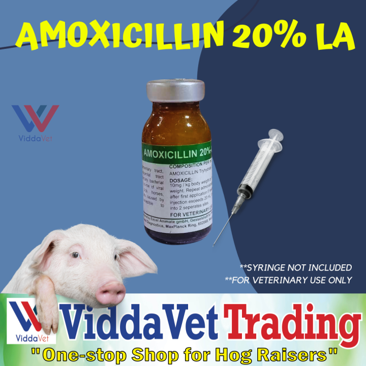 10ml Amoxicillin 20percent LA animal inj solution livestock ...