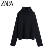 European and American Style 1822002 Autumn Winter New Womens Stand Collar Sweater Knitwear 2 Colors 01822002800