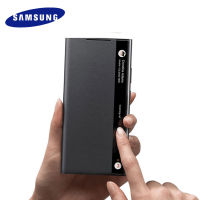 เคส Samsung อัจฉริยะของแท้มองเห็นได้ชัดเจนสำหรับ Samsung Galaxy Note 20 Note20เคสพับได้5G แบบพิเศษเคสแบบพับปิดได้อัจฉริยะ SiChuanZhiChengMao