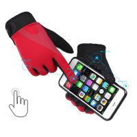 Hot Quick Dry ถุงมือจักรยาน Full Finger Touchscreen ผู้ชายผู้หญิงถุงมือ Breathable ฤดูใบไม้ร่วง Mittens น้ำหนักเบาขี่ Glovs Cycling