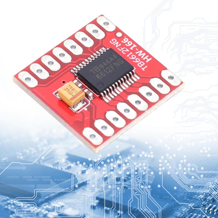 บอร์ดตัวควบคุมไดร์ฟเวอร์มอเตอร์-tb6612fng-1-2a-โมดูลตัวควบคุมไดร์ฟเวอร์มอเตอร์8ขาสำหรับไมโครคอนโทรลเลอร์-arduino