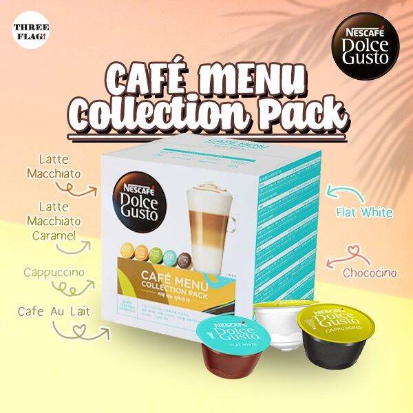 Dolce Gusto Coffee Capsule Cafe Menu Collection 18 capsules Lazada PH