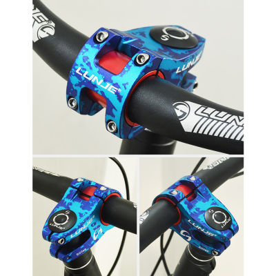 3550mm MTB Power Aluminium Alloy Stem Bike Stem MTB Riser Steering Wheel Short Handlebar Outdoor Bicycle Accessories