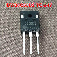 1ชิ้น C80ED2ไป-247 IDW80C65D2 TO247 650V/80A รวดเร็วไดโอด2แคโทดทั่วไปใหม่ดั้งเดิม