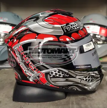 Spyder Full Face Helmet with Dual Visor Shift 3 GD ORION Series 5 (Free  Clear Visor)