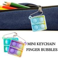 Mini Finger Bubble Funny Toy Whack A Mole Bubble Relief Toys L9S4