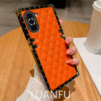 เคสสำหรับ Huawei Nova 11 Pro/ Nova 11 / Nova 10 Pro/ Nova 10 / Nova 10 SE / Nova 9 SE เคสหนังสามมิติกันกระแทกกันเคสโทรศัพท์สแกนลายนิ้วมือ