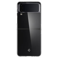 Spigen เคสใสหน้าจอพับได้พื้นผิวระบายอากาศสำหรับ Samsung Galaxy Z ฝาพับ Flip4 4 ZFlip4 Z เคสโทรศัพท์แบบบางมาก