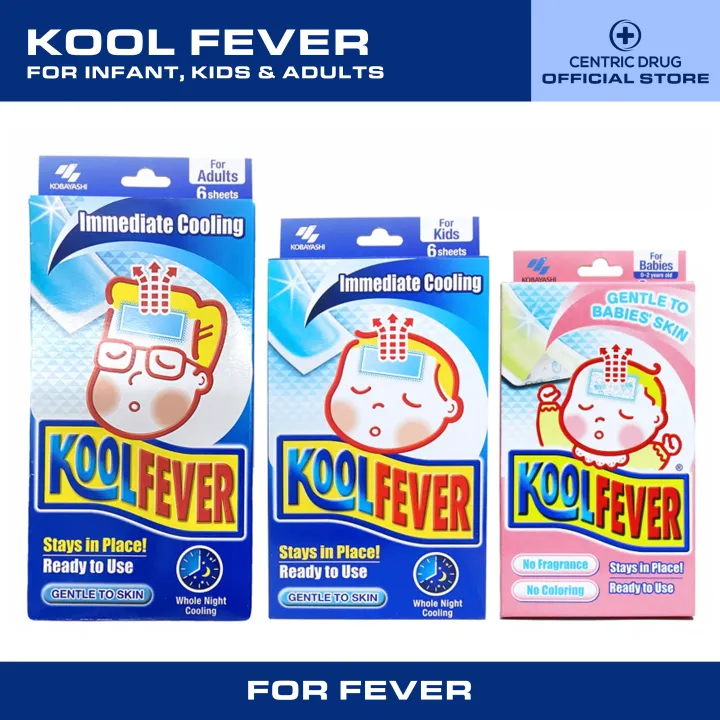 kool-fever-immediate-cooling-for-infant-kids-adult-6-sheets-1-box