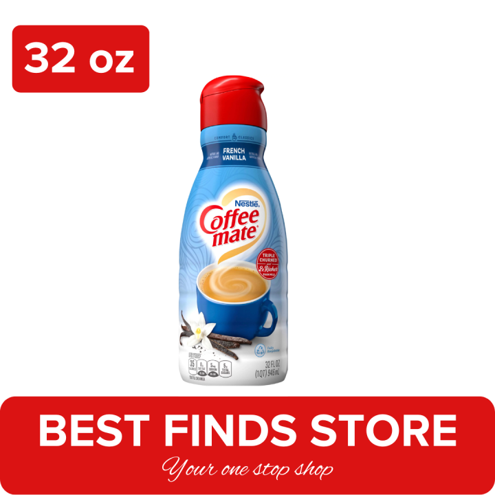 Nestle COFFEEMATE French Vanilla Liquid Coffee Creamer 32oz JANUARY   Ba985e86bd9f4fcd3f31fef1a43380bc  720x720q80 