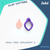 Tree Ornament Shape A Clay Cutter/ Clay ToolsPolymer Clay Cutter/ แม่พิมพ์กดดินโพลิเมอร์ทำต่างหูรูปทรงทรีออนิเม้น