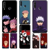 【 Nana Ko Electron】 Jujutsu Kaisen Yuji Itadori Satoru Gojo สำหรับ Huawei Y5P Y6P Y7A Y3 2020 Y5 Y6 Y9 Y7 2018 2017 2019 Nova 3i 5T เคสโทรศัพท์