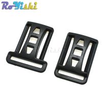 20x25mm 25x25mm Double Multi-function Tri-Glide Slider Adjust Buckle Hardware for Outdoor Backpack Bags Webbing