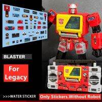 ชุดอัพเกรดสติ๊กเกอร์น้ำสำหรับการเปลี่ยนแปลง Legacy Blaster ตุ๊กตาขยับแขนขาได้อุปกรณ์เสริม