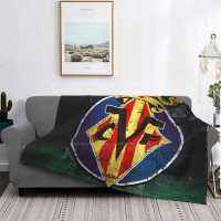 Villarreal Cf Shaggy Throw Soft Blanket Sofa/Bed/Travel Love Gifts Villarreal Submarino Es Liga Spain Spanish Espana Laliga