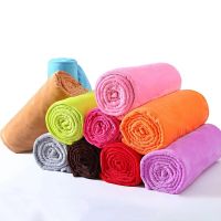 Solid Color Soft Warm Coral Fleece Blanket Plush Fuzzy Lightweight Throw, Super Soft Microfiber Flannel Nap Blankets for Couch