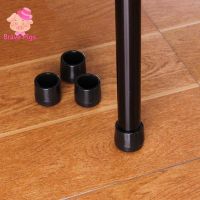 16/19/22/25/28mm 4Pcs Anti-skid glides shock Floor Protector Soft Rubber Furniture Chair Table Feet Leg Bottom Screw on Pad Furniture Protectors Repla