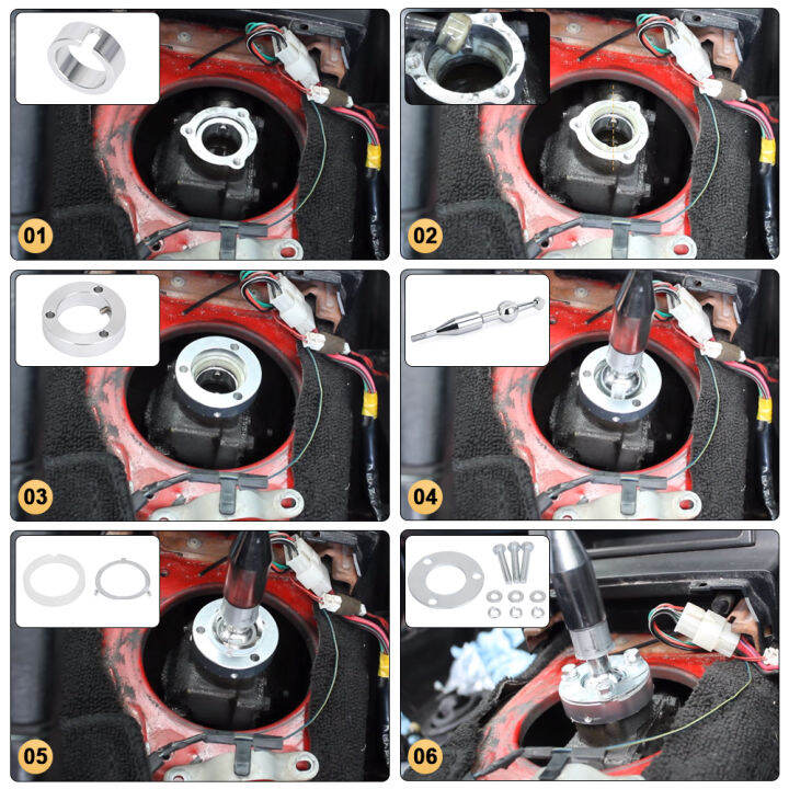 quick-fast-throw-short-shifter-สำหรับ90-97-mazda-mx5-miata-manual-mt-chrome-steel-pqy-pdg07