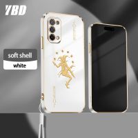 เคสโทรศัพท์ YBD สำหรับ OPPO A74 5G A93 5G A93S 5G A54 5G โป๊กเกอร์มินิมอลขั้นสูงเทรนด์แฟชั่นสไตล์เปลือกนิ่มพร้อมฟรีสายคล้อง