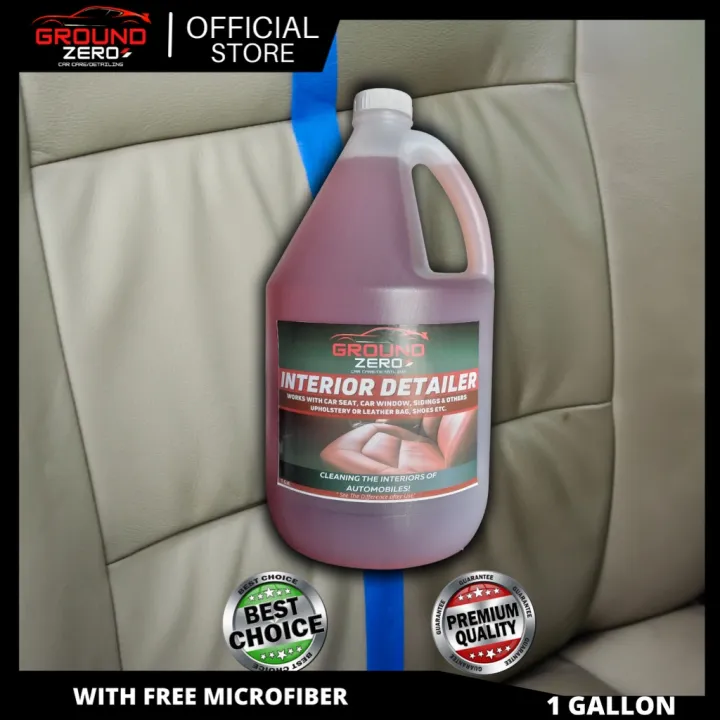 【mEX9T0BW】Ground Zero Car Care Premium interior detailer(1GALLON ) Car