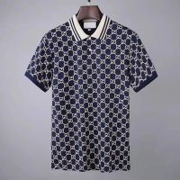 Mens casual polo shirt with short sleeves and lapels T-shirt men（Contact the seller, free customization）