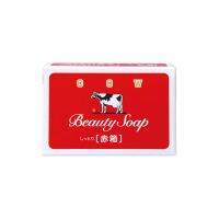 Cow Brand Beauty Soap สีแดง สูตร Moisture 100g.