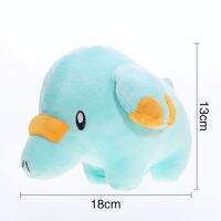 ช้างตุ๊กตานุ่มยัดไส้ฟ้า Phanpy 13ซม. ของเล่นตุ๊กตาผ้าน่ารักๆน่ารักสัตว์สำหรับวันเกิดของเด็ก