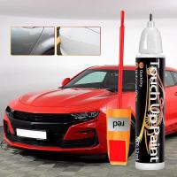 Car Scratch Repair Pen 12ml 2 In 1 Touch-Up Paint Pen For Deep Scratches Car Tyre Tread Care Automotive Maintain White Red Black Pens