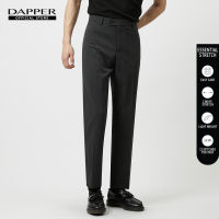 DAPPER Chalk Stripe Comfort Fit Trousers – Grey