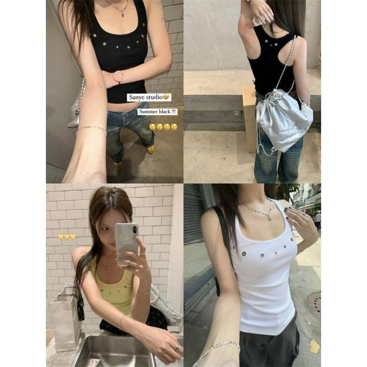 65610-เสื้อแขนกุด-ทรงสกินนี่-แฟชั่นฤดูร้อน-v728