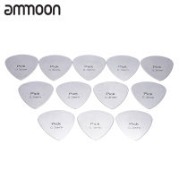 [ammoon]AP-12S อลิซ12ชิ้น/แพ็ค0 3ปิ๊กกีตาร์ Plectrum โลหะสเตนเลสสตีล