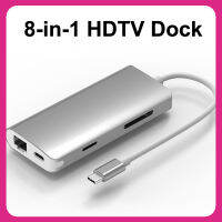 USB 3.1อะแดปเตอร์4K ที่เข้ากันได้กับ HDMI การ์ดรีดเดอร์ SD อะแดปเตอร์ TF USB 3.0 Rj45สายเคเบิลสำหรับ MacBook โปรสมุดบันทึกอากาศพีซีไปยังทีวี