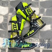 ❍☊ wkhn22119 รองเท้าพิมพ์ลาย พร้อมตัวป้องกัน สําหรับ Trabas Enduro Adventure Touring Moto - 004