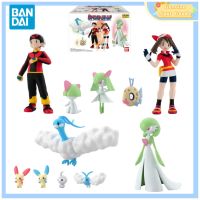 ของแท้ Bai POKEMON ขนาด Hoenn Region 2 Gardevoir May Action Figure Anime Shokugan ของเล่นฟิกเกอร์โมเดลของขวัญสำหรับ Ks