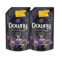 Downy Premium Parfum ผลิตภัณฑ์ปรับผ้านุ่ม (ดาวน์นี่ มิส-ทีค) 1ลิตรx2ถุง 4987176196477