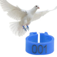 100PCS Pigeon Ring Pigeon Leg Bands for Letter Pigeon Adult Bird