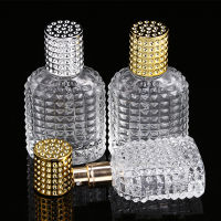 1 Pcs 30ml 50ml New Style Pineapple Portable Glass Perfume Bottle With Spray Empty With Atomizer Refillable Bottles Spray bottle Travel Size Bottles C